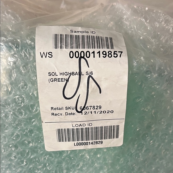 Williams Sonoma Green Highball Glasses Plastic Set of 6 - Picture 10 of 10